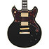 Deluxe Brighton Solid Black D'Angelico