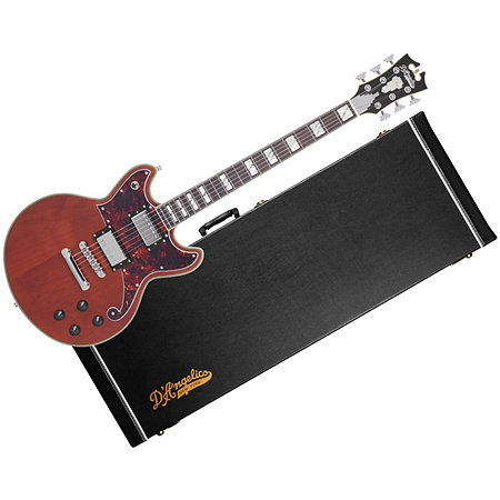 D'Angelico Deluxe Brighton Matte Walnut