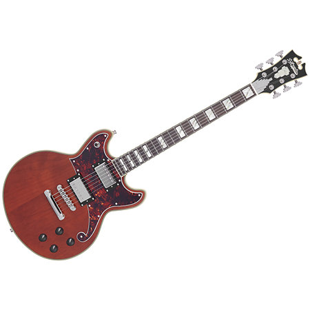 D'Angelico Deluxe Brighton Matte Walnut