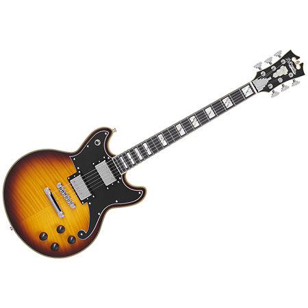 D'Angelico Deluxe Brighton Vintage Sunburst