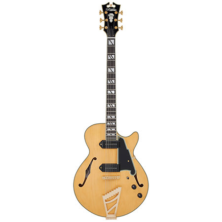 Deluxe SS Baritone Satin Honey D'Angelico