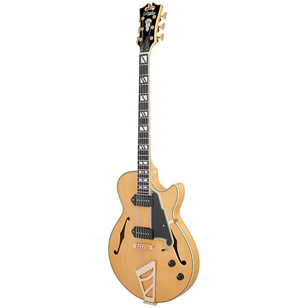 Deluxe SS Baritone Satin Honey D'Angelico