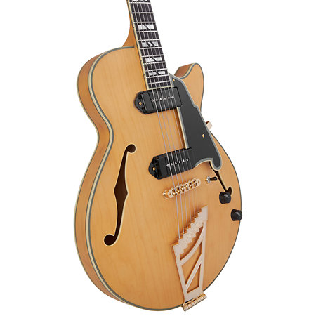 Deluxe SS Baritone Satin Honey D'Angelico