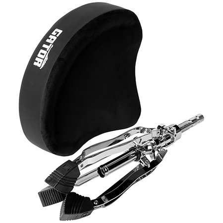 GP-DTH-SSD-BK Siège de batterie assise velours noir Gator