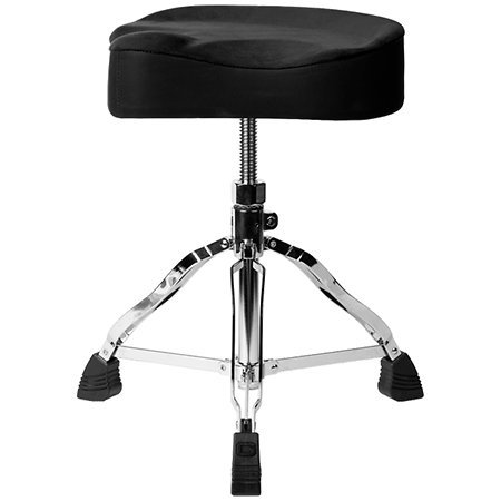 GP-DTH-SSD-BK Siège de batterie assise velours noir Gator