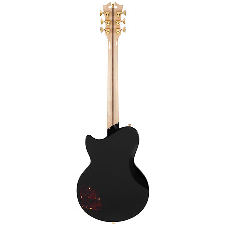 Deluxe Atlantic Solid Black D'Angelico