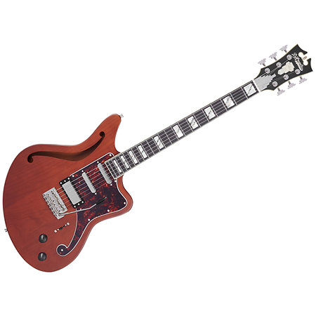 D'Angelico Deluxe Bedford SH Matte Walnut