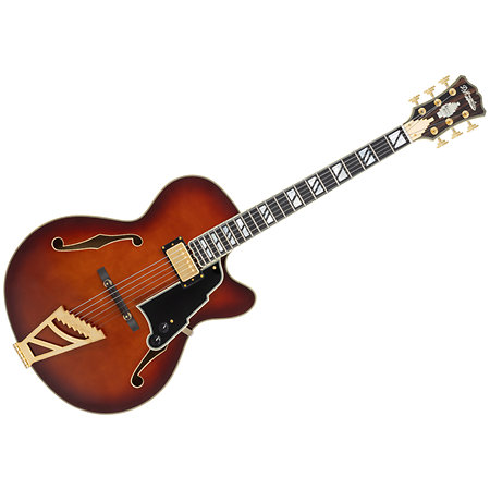 D'Angelico Excel 16 Amaretto Burst