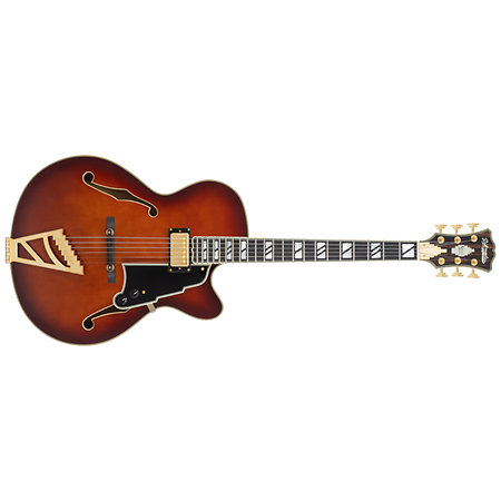 D'Angelico Excel 16 Amaretto Burst