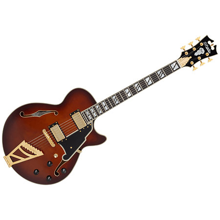 D'Angelico Excel SS Amaretto Burst