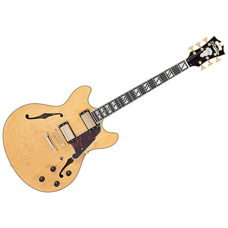 D'Angelico Deluxe DC Satin Honey