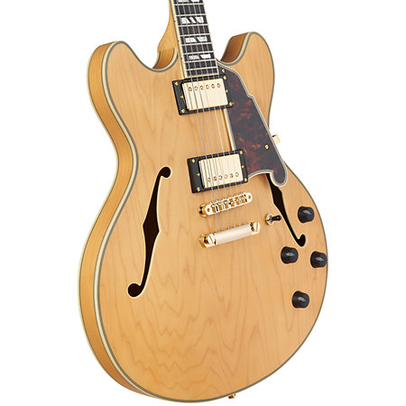 Deluxe DC Satin Honey D'Angelico