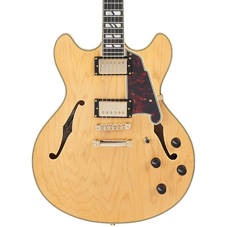 Deluxe DC Satin Honey D'Angelico