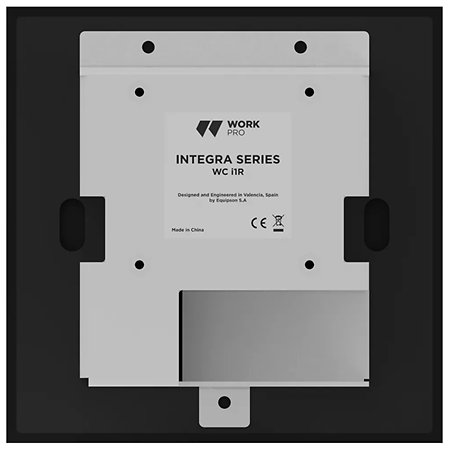 WC i1R Black - Interface murale Work