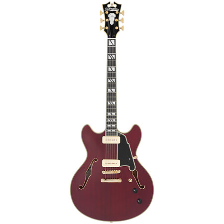 Deluxe DC Satin Trans Wine D'Angelico