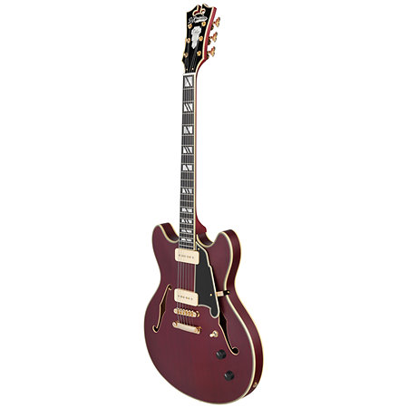 Deluxe DC Satin Trans Wine D'Angelico