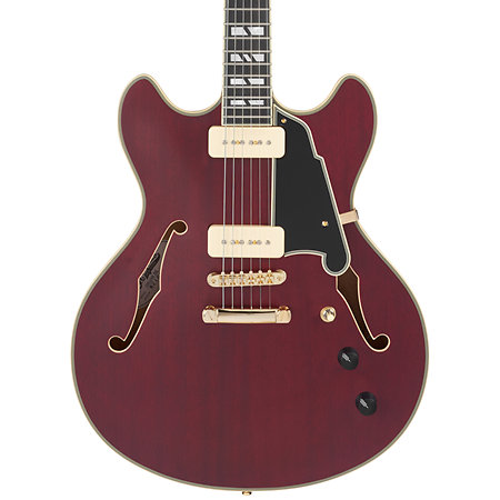 Deluxe DC Satin Trans Wine D'Angelico