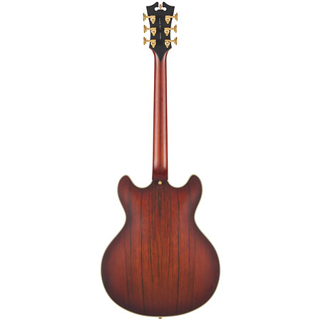 Deluxe DC Satin Brown Burst D'Angelico