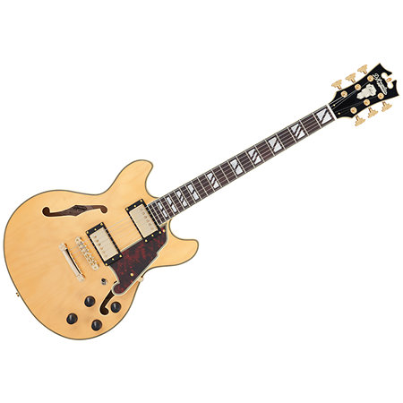 D'Angelico Deluxe Mini DC Satin Honey