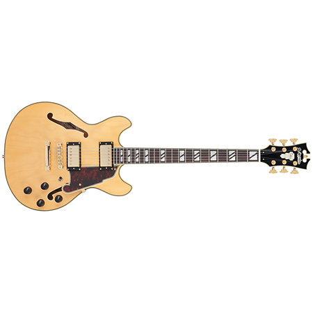 D'Angelico Deluxe Mini DC Satin Honey