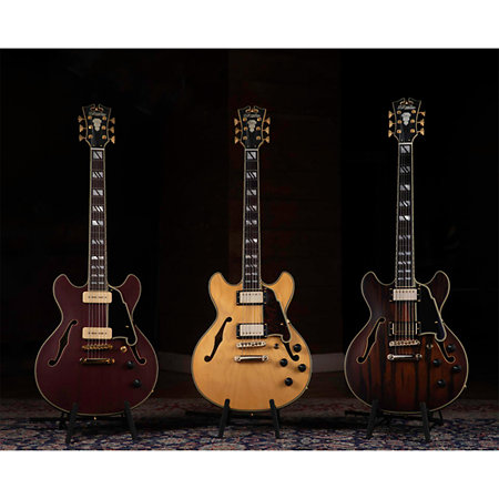 Deluxe Mini DC Satin Honey D'Angelico