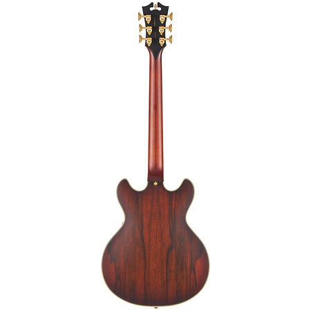 Deluxe Mini DC Satin Brown Burst D'Angelico