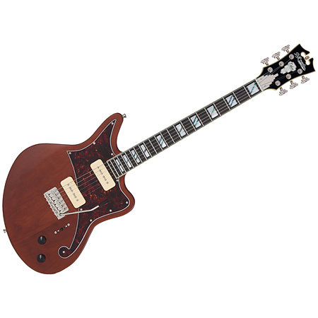 D'Angelico Deluxe Bedford Matte Walnut