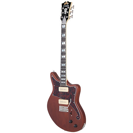 Deluxe Bedford Matte Walnut D'Angelico