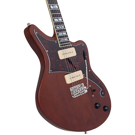 Deluxe Bedford Matte Walnut D'Angelico