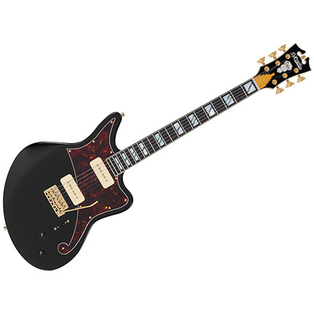 D'Angelico Deluxe Bedford Solid Black