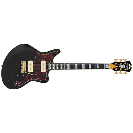 D'Angelico Deluxe Bedford Solid Black