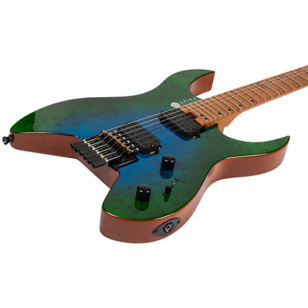 S-500 Headless GBR Transparent Green Spira