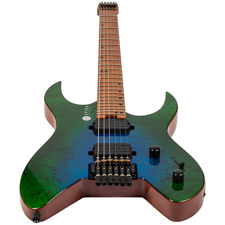 S-500 Headless GBR Transparent Green Spira