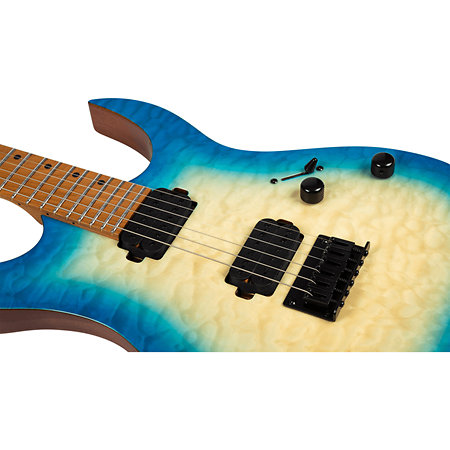 S500QAB Transparent Aqua Blue Spira
