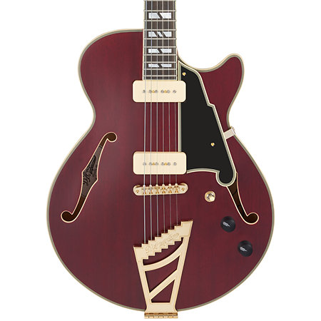 Deluxe SS Satin Trans Wine D'Angelico