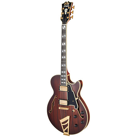 Deluxe SS Satin Brown Burst D'Angelico