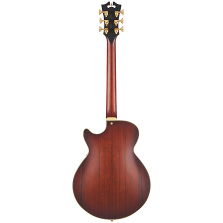 Deluxe SS Satin Brown Burst D'Angelico
