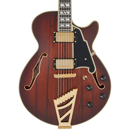 Deluxe SS Satin Brown Burst D'Angelico