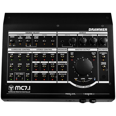 MC7.1 Surround Monitor Controller Drawmer