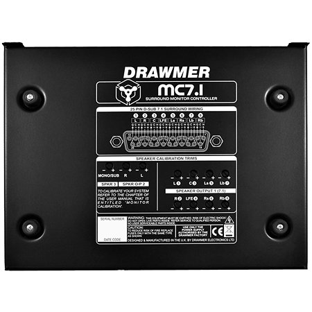 MC7.1 Surround Monitor Controller Drawmer