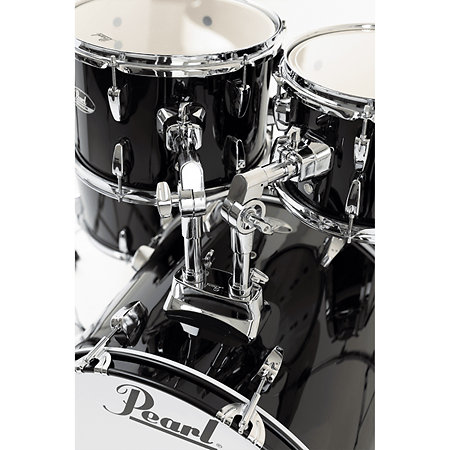 Pack Roadshow Fusion 20'' 5 fûts Jet Black + Baguettes Pearl