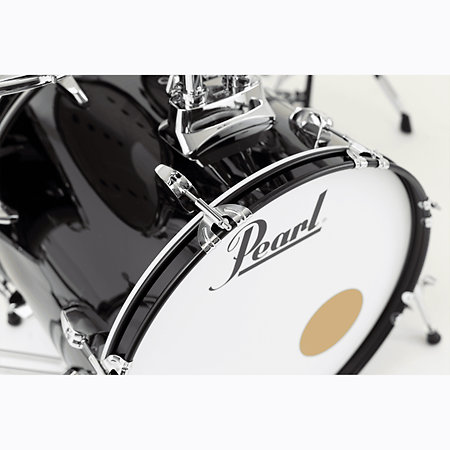 Pack Roadshow Fusion 20'' 5 fûts Jet Black + Baguettes Pearl