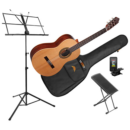 Pack N100 3/4 + Housse + Pupitre + Repose-pied + Accordeur Altamira