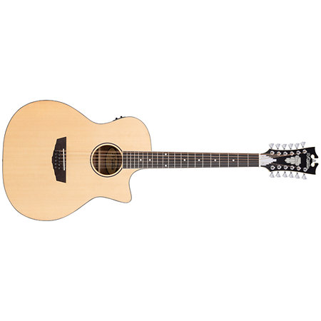 D'Angelico Premier Fulton LS Satin Natural 12 cordes