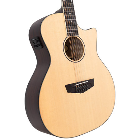 Premier Fulton LS Satin Natural 12 cordes D'Angelico