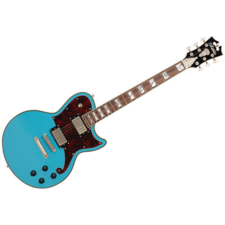 D'Angelico Deluxe Brandon Niederauer Signature Atlantic Sonic Blue