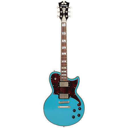 Deluxe Brandon Niederauer Signature Atlantic Sonic Blue D'Angelico