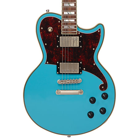 Deluxe Brandon Niederauer Signature Atlantic Sonic Blue D'Angelico