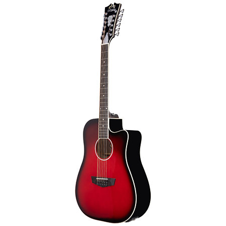 Premier Bowery Trans Black Cherry Burst D'Angelico