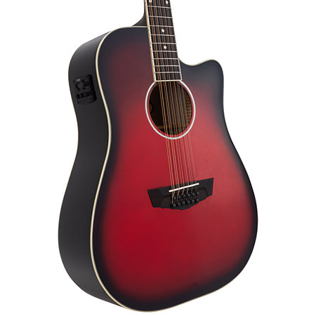 Premier Bowery Trans Black Cherry Burst D'Angelico